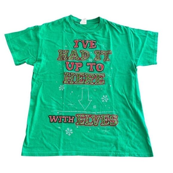 Ugly Christmas T-shirt size M - Picture 1 of 5
